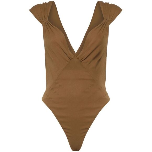 Saint Laurent Women Semi-Sheer Bodysuit
